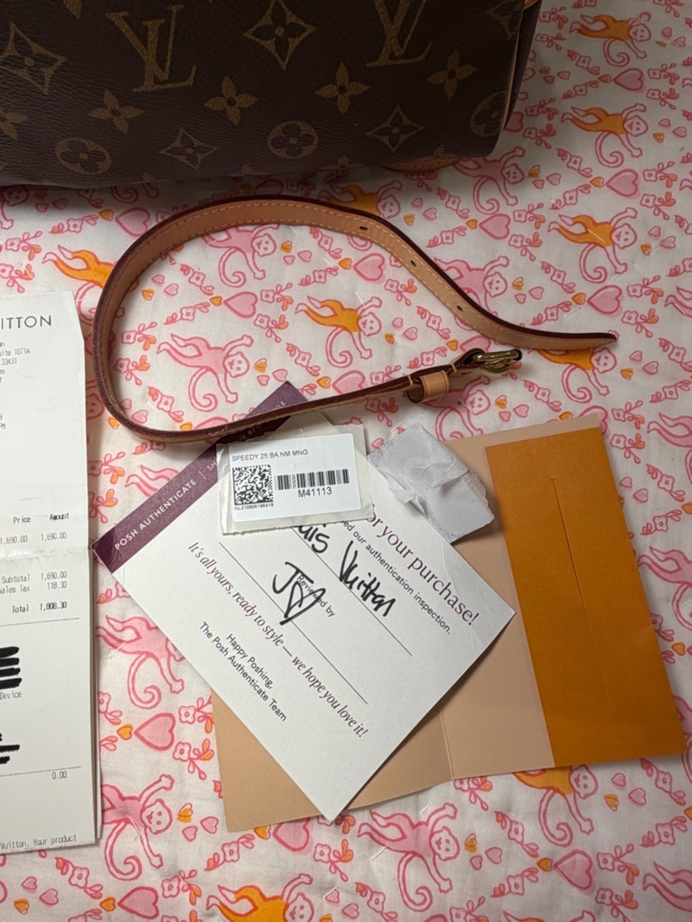 Louis Vuitton Speedy Bandoulière 25 - Monogram - Picture 11 of 15